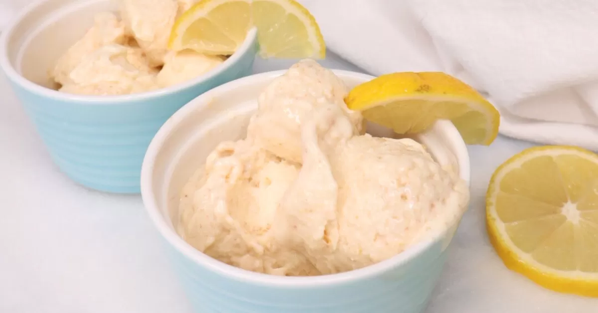 lemon cheesecake protein ice cream