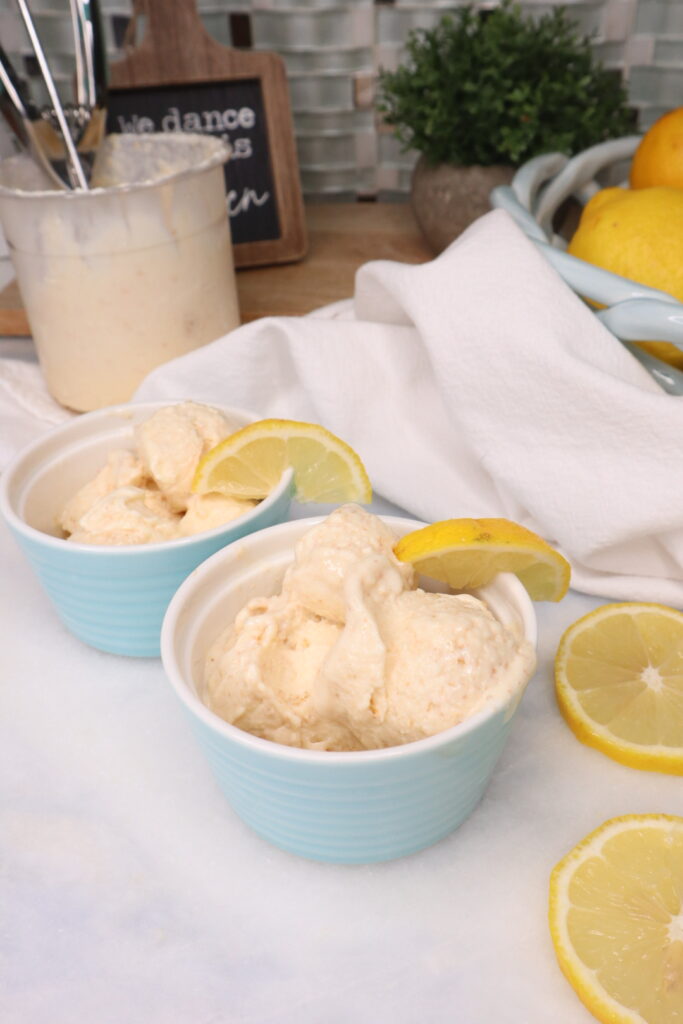 lemon cheesecake protein ice cream