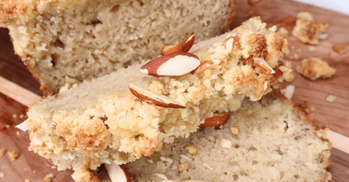 almond croissant Greek yogurt banana bread