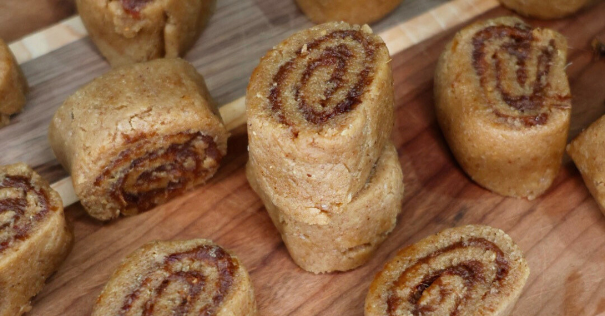 healthy no bake cinnamon rolls