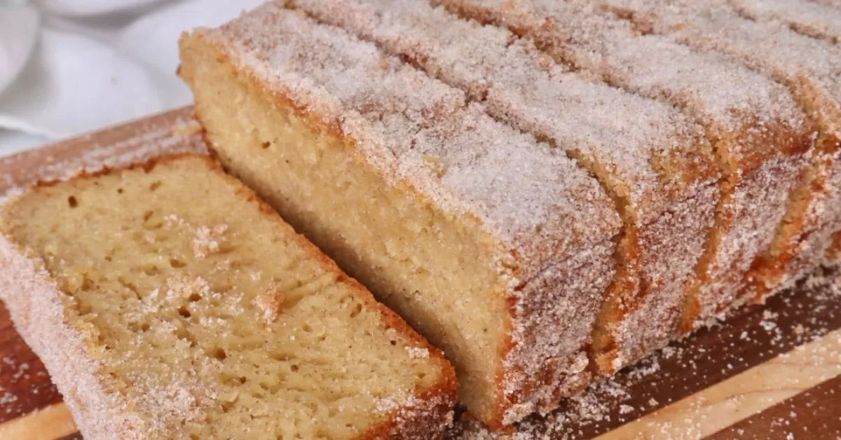 Apple Cider Greek Yogurt Cake Loaf