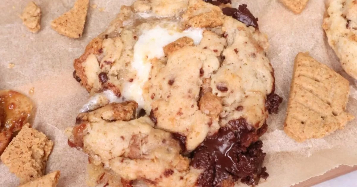 sourdough smores cookies
