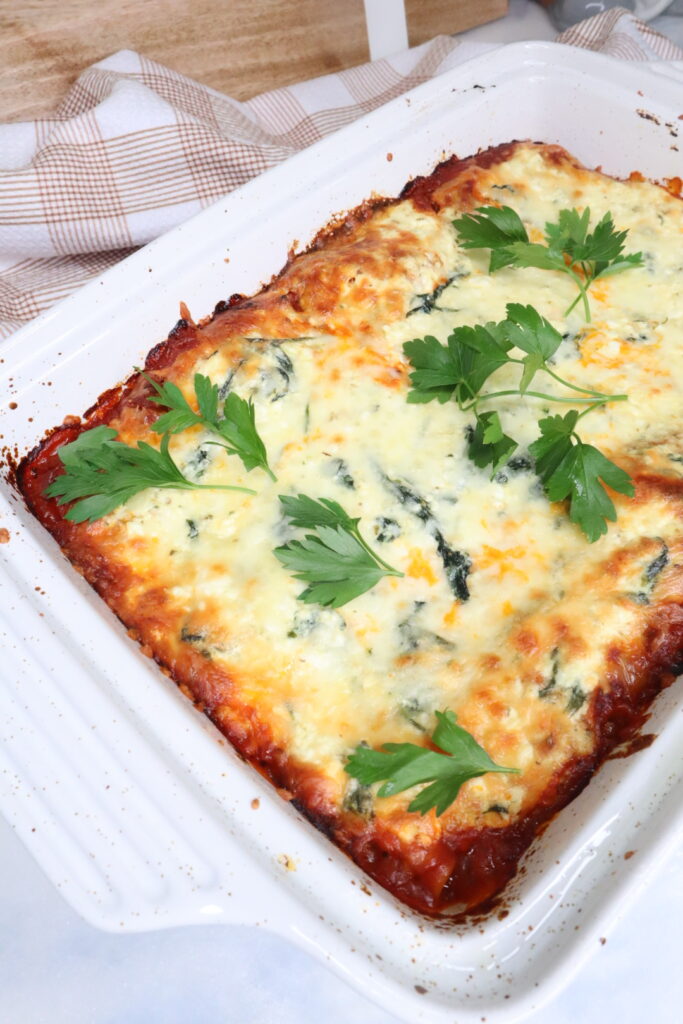 cottage cheese lasagna