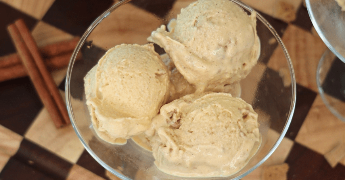 pumpkin cheesecake protien ice cream