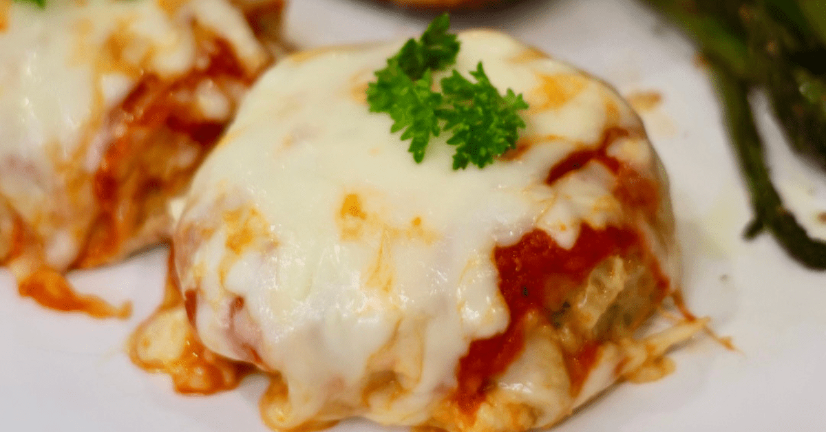 chicken parm meatloaves
