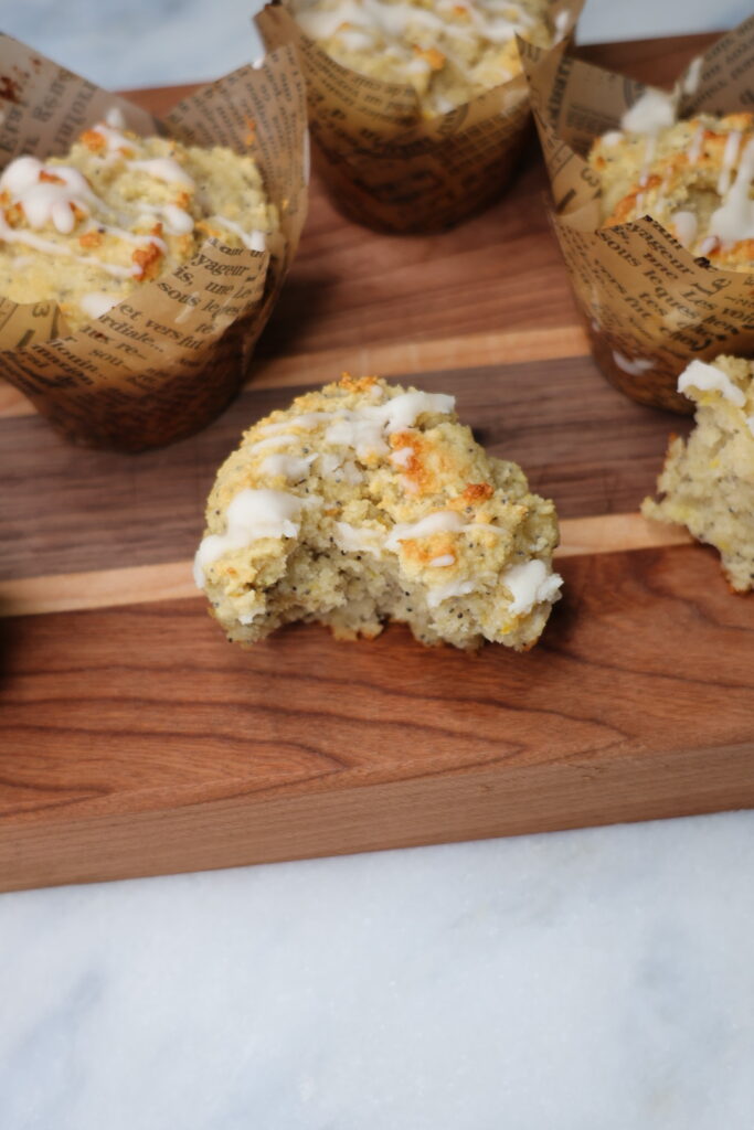 lemon poppyseed muffins