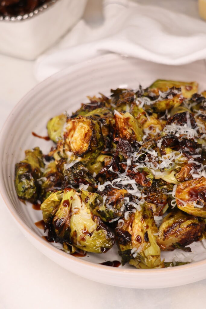 balsamic honey brussels sprouts