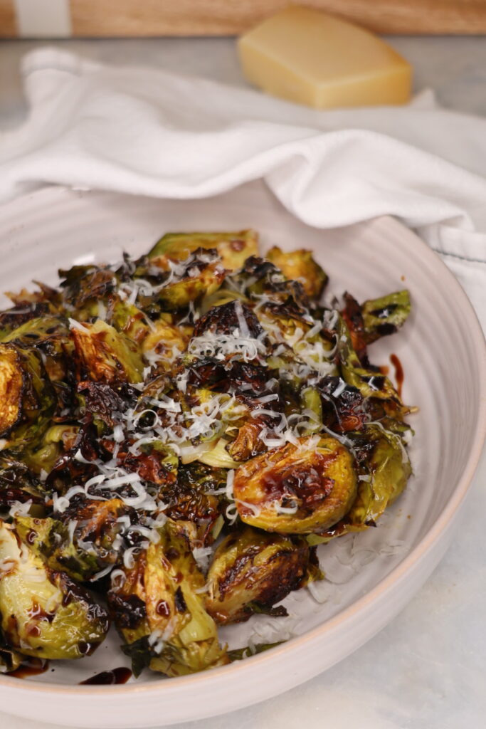 balsamic honey brussels sprouts