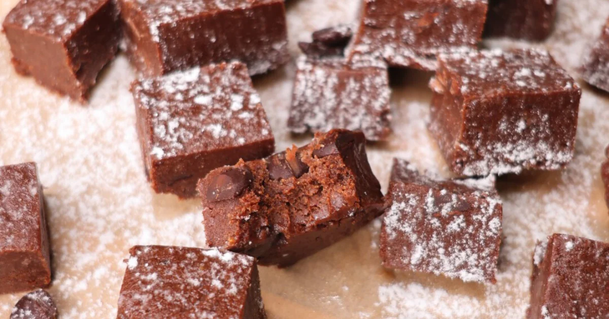 no bake brownie bites