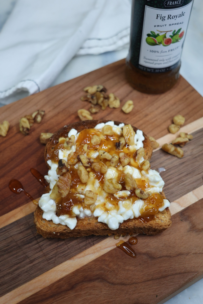 cottage cheese toast