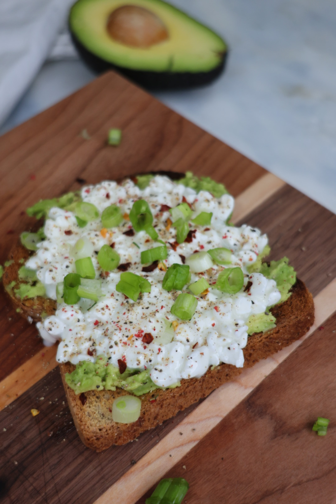 cottage cheese toast