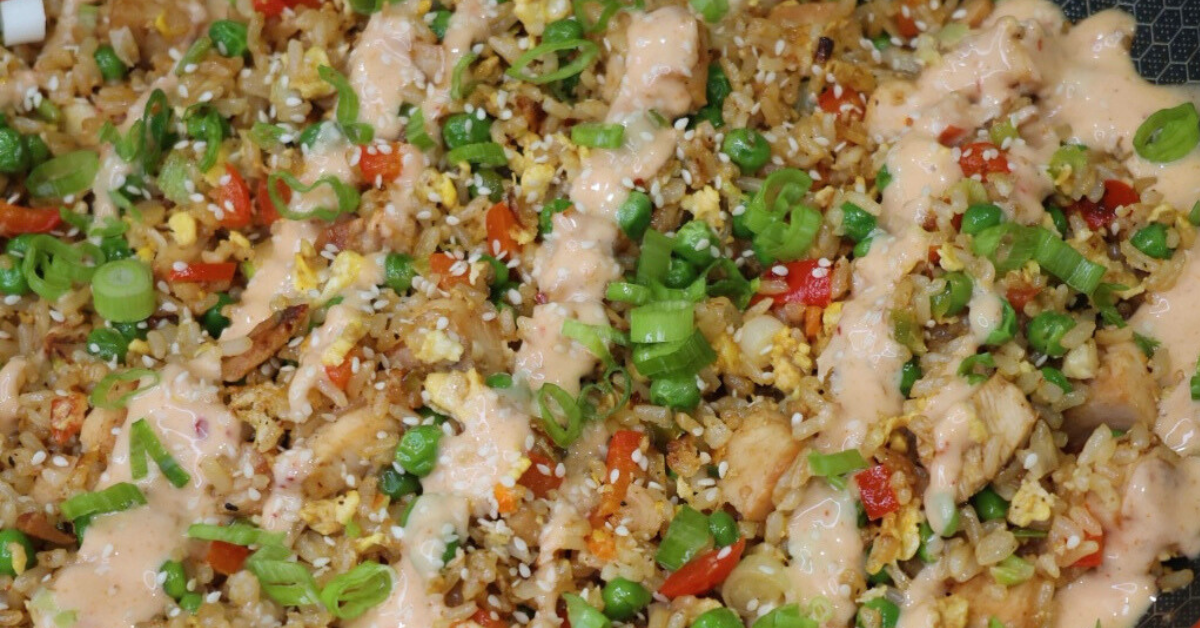 bang bang chicken fried rice