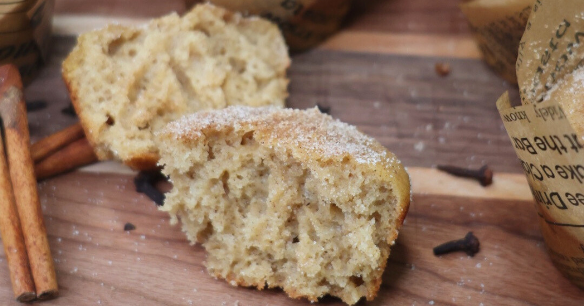 apple cider greek yogurt muffins recipe