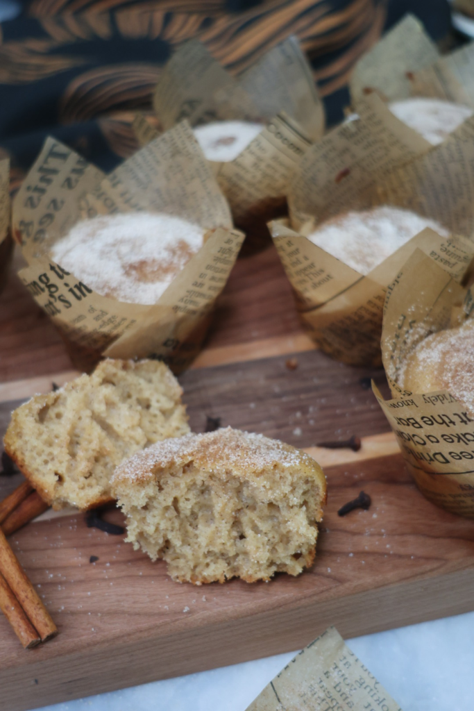 apple cider greek yogurt muffins recipe