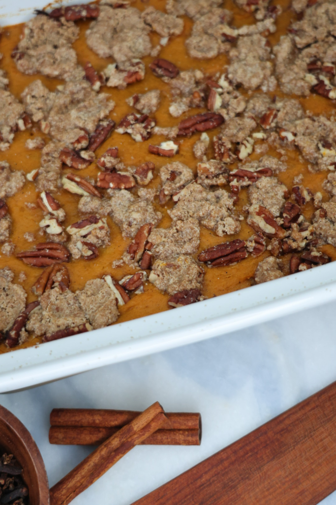 sweet potato casserole for thanksgiving