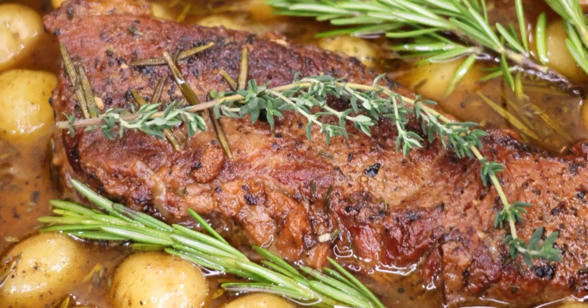 apple cider pot roast