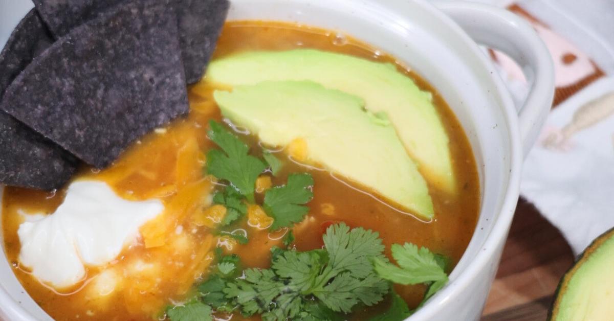 healthy chicken tortilla soup recipe