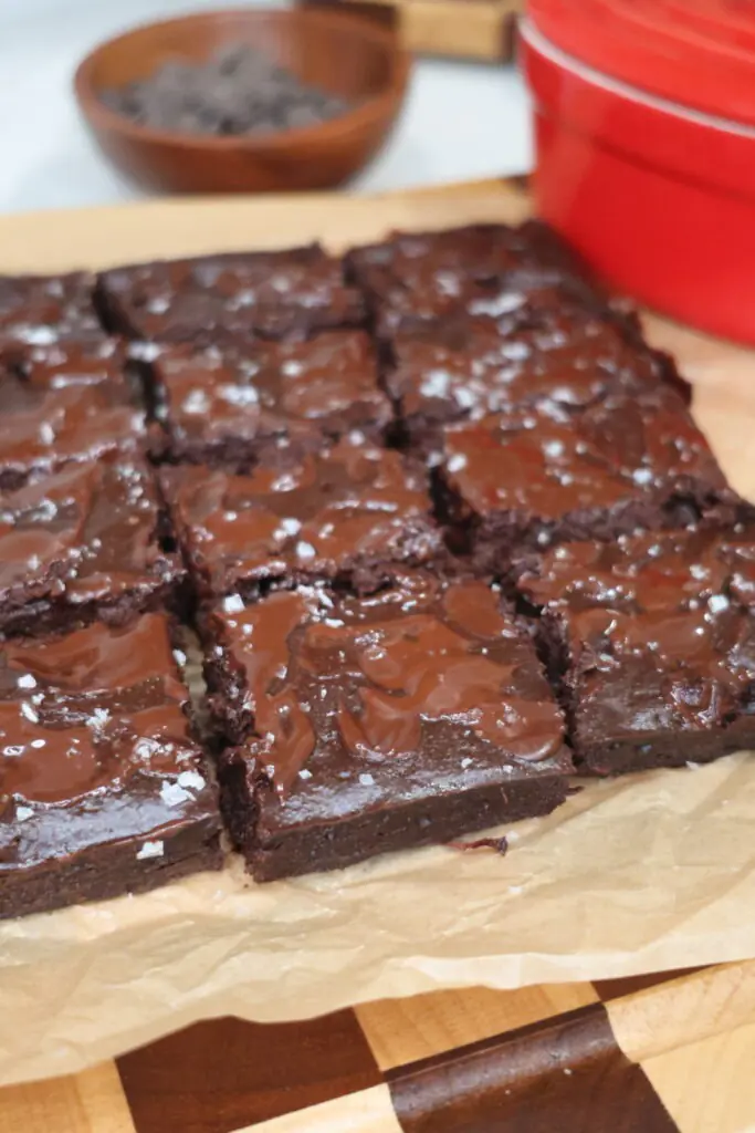 Fudgy cottage cheese brownies