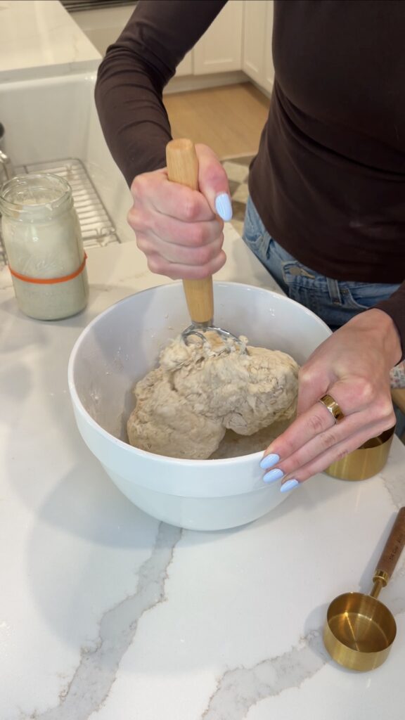 honey oat sourdough loaf