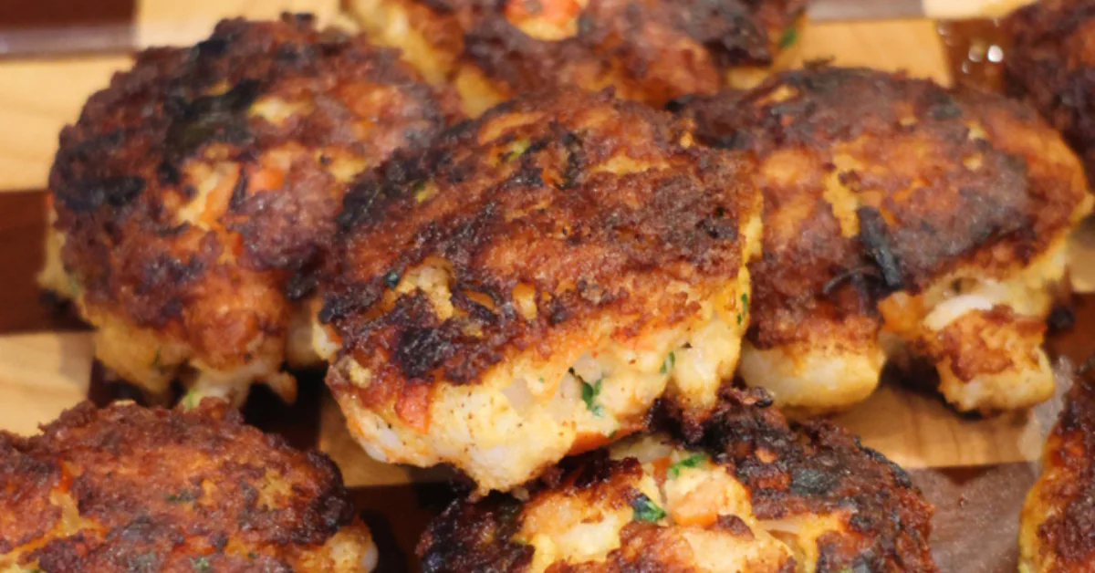 crispy shrimp cakes