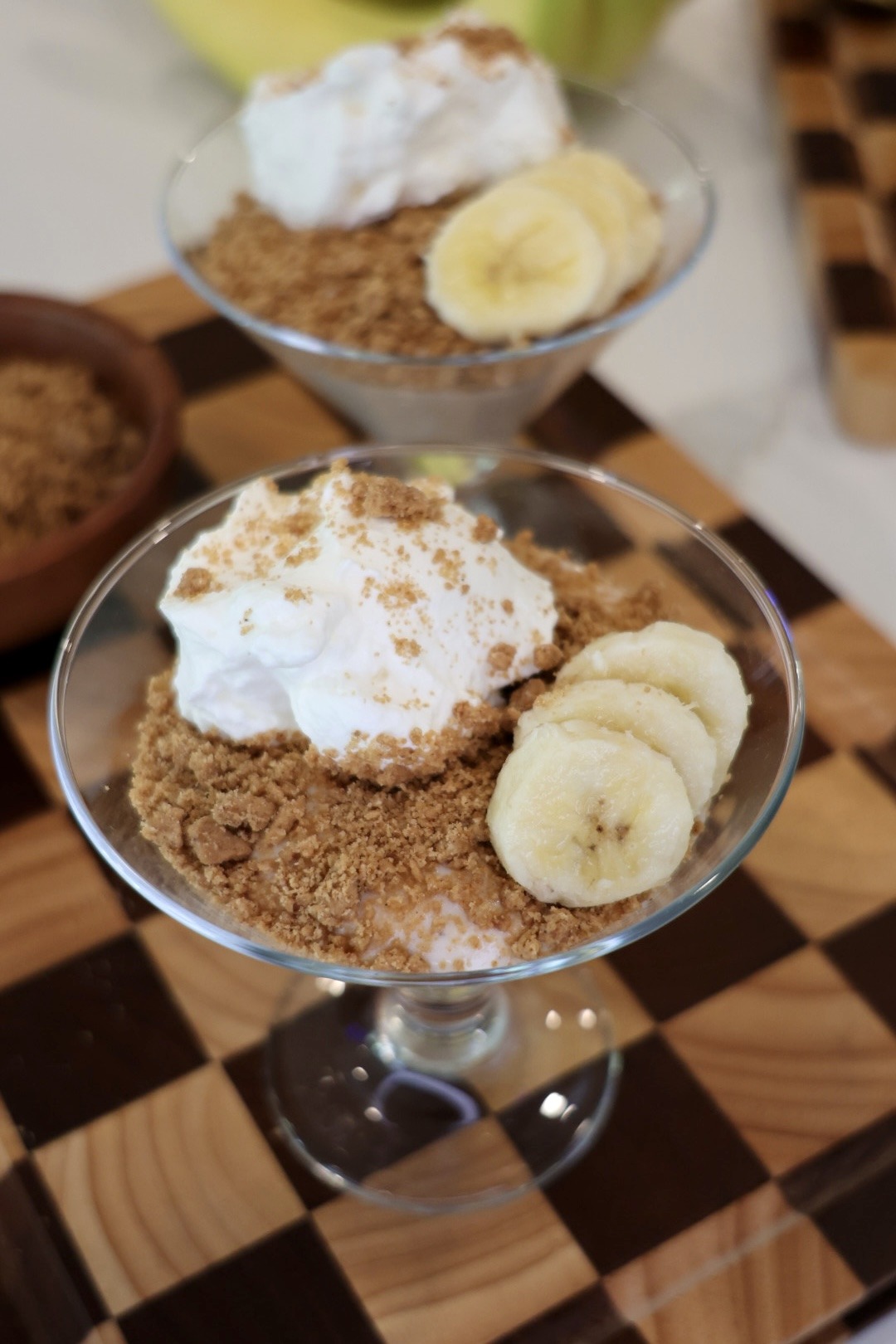 Healthy Cottage Cheese Banana Pudding