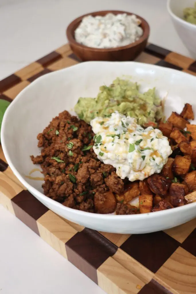 hot honey cottage cheese bowls