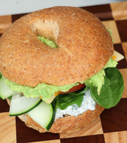loaded veggie sandwich