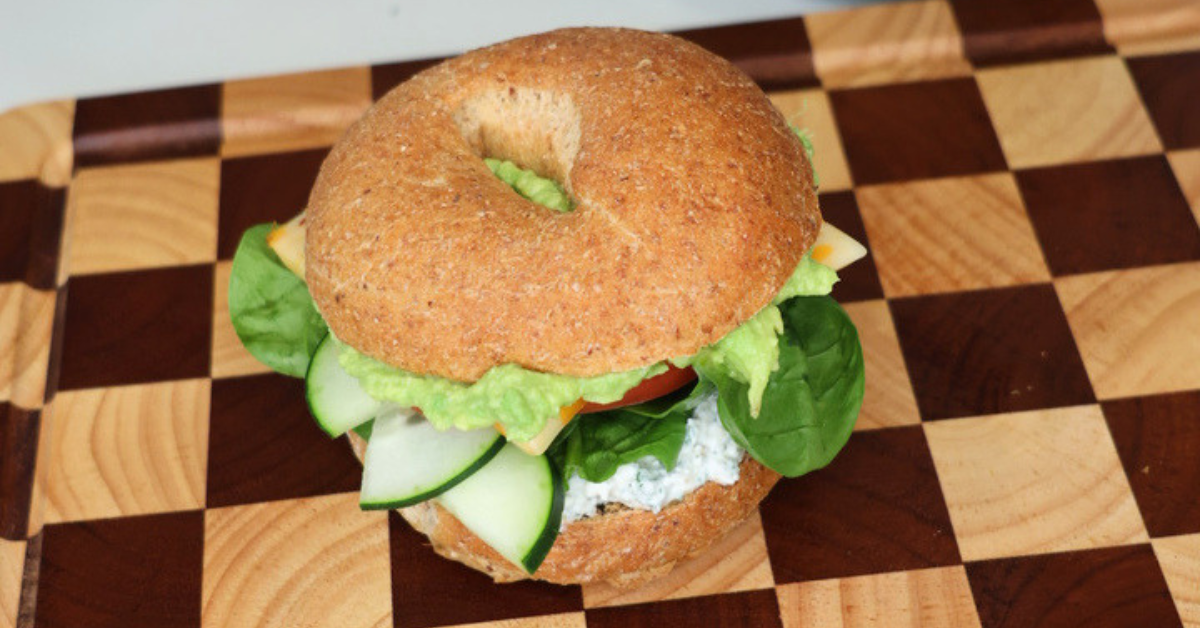loaded veggie sandwich