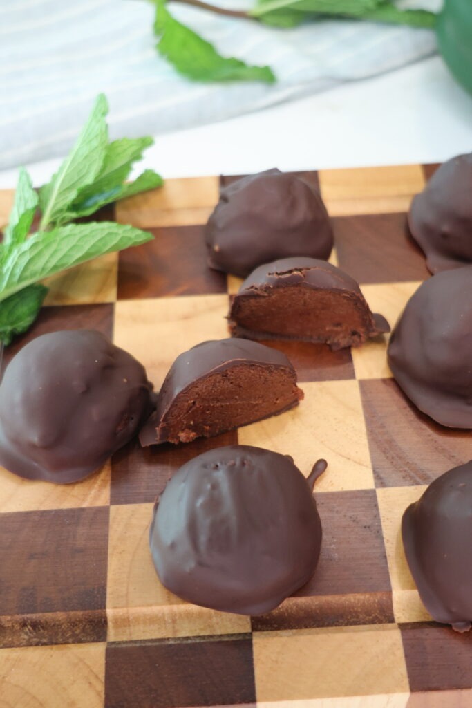 thin mint truffles