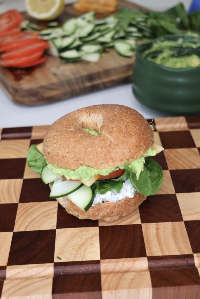 loaded veggie sandwich