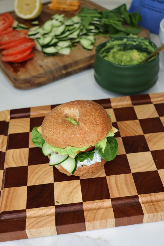 loaded veggie sandwich