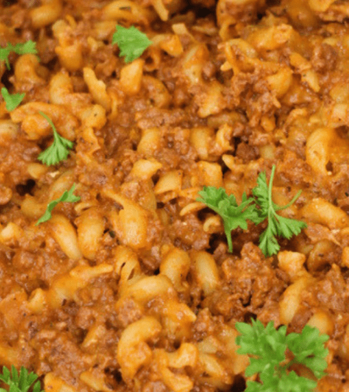 cheeseburger pasta skillet