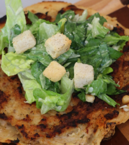 Chicken Caesar Smash Tacos | Easy High-Protein Dinner