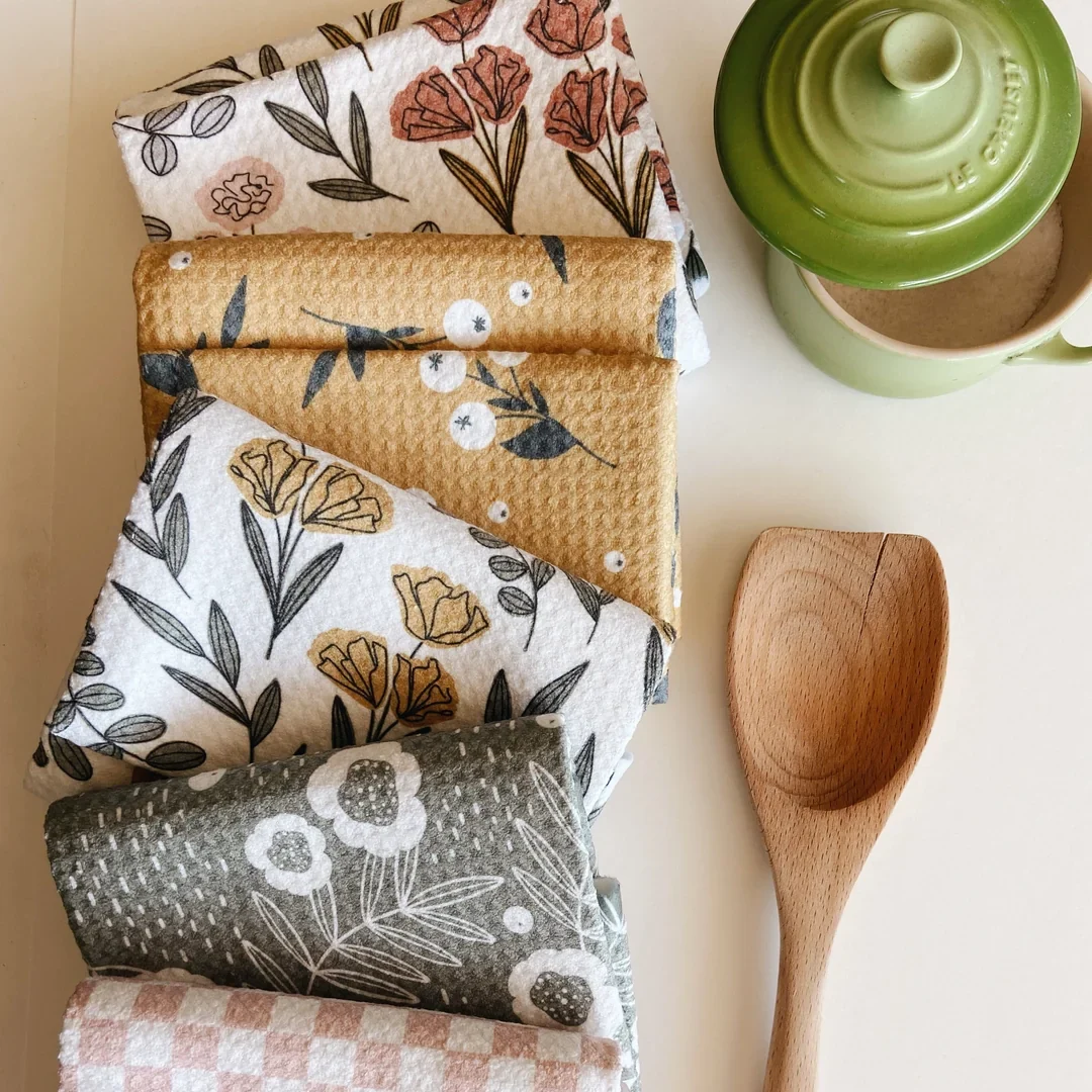 geometry tea towels